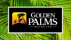 Golden Palms Motor Inn Motel Logo Design by SignMax Bundaberg